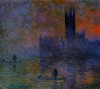 尅勞德 莫奈 Houses of Parliament, Fog Effect 尅勞德 莫奈 Houses of Parliament, Fog Effect